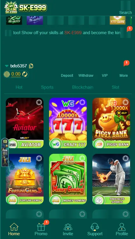 Download E999 Game and earn real money