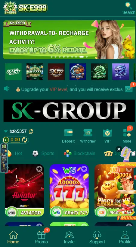 Download and earn from E999 Game